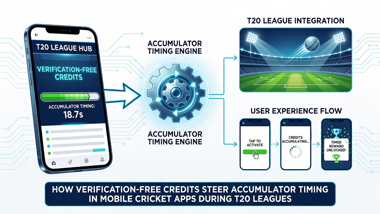Analyse-Dashboard einer Cricket-App mit Timing-Diagrammen für Akkumulator-Wetten