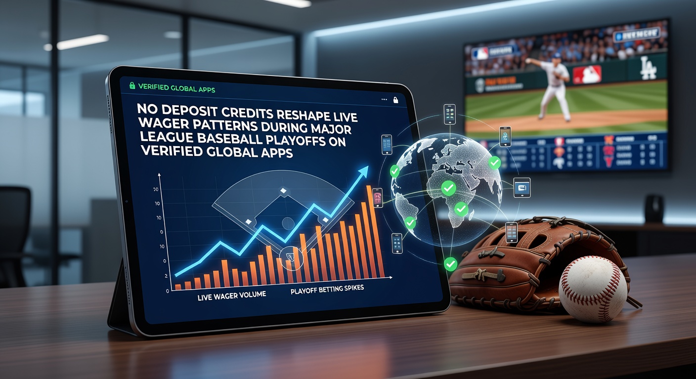 Analyse von Live-Wettmustern bei MLB-Playoffs mit Guthaben ohne Einzahlung auf globalen Apps