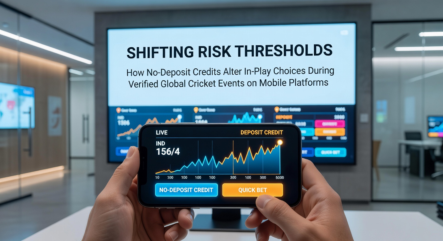 Mobile Plattformen zeigen verifizierte Cricket-Events mit angepassten Wettoptionen durch No-Deposit-Credits